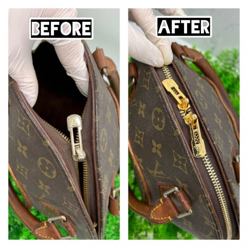 Louis Vuitton Vintage Bag Zip Broken