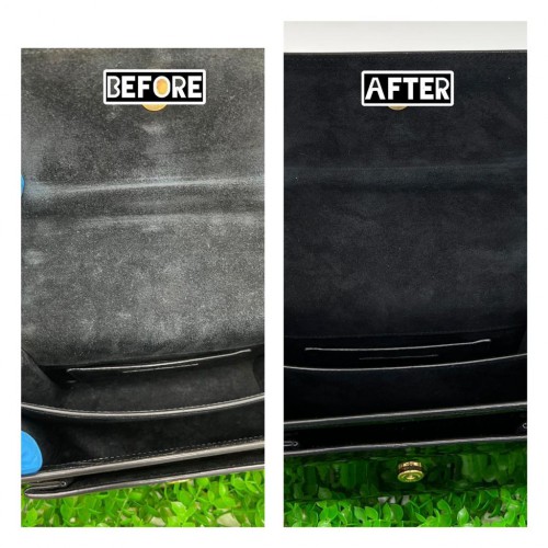 VELVET LEAHTER BAG SPA CLEANING SERVICE 