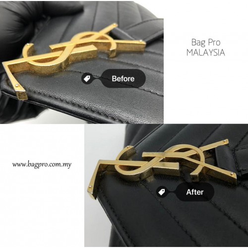 YSL SAINT LAURENT NANO COLOR RESTORATION AND GOLD PLATED