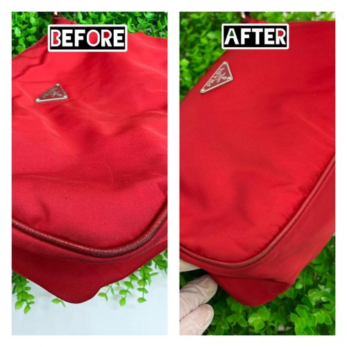 PRADA NYLON BAG BAG SPA CLEANING / NANO COLOR RESTORATION SERVICE 
