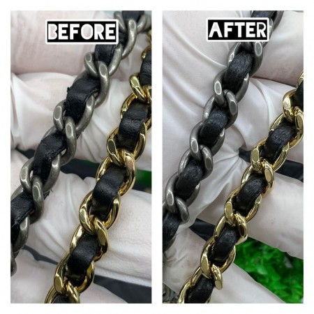 CHANEL CHAIN LEATHER REPLACEMENT SERVICE 