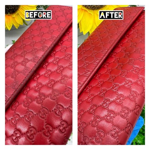 GUCCI GUCCISSIMA WALLET NANO COLOR RESTORATION 