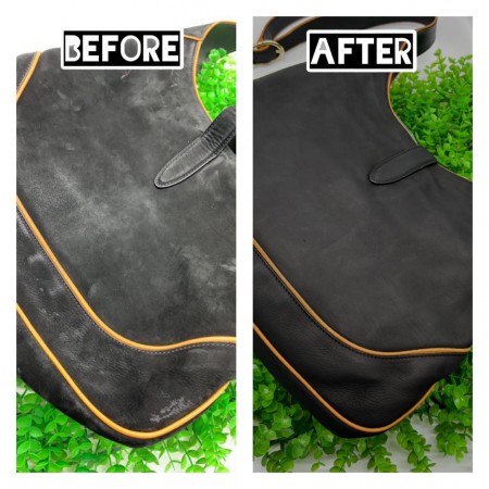 SUEDE LEATHER BAG SPA CLEANING SERVICE 