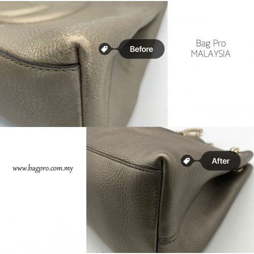 GUCCI BAG CORNER DAMAGE RESTORATION SERVICE 