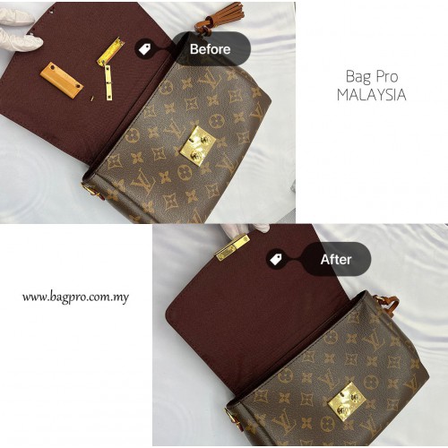 Louis Vuitton Handle Bag Hardware Oxidation Broken