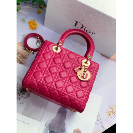 CHRISTIAN DIOR LADY DIOR MEDIUM GHW 