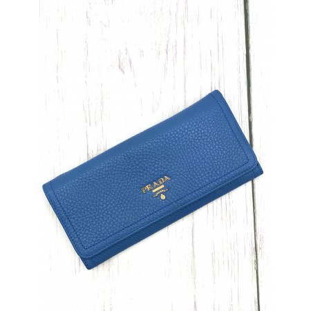 PRADA VITELLO DAINO LONG WALLET 
