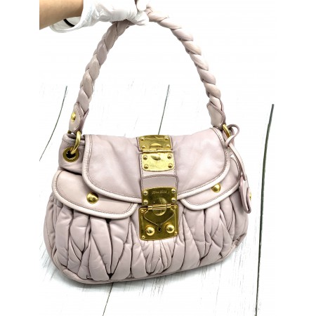 MIUMIU MATELASSE COFFER BAG